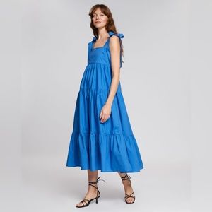 NWT & Other Stories Tiered Babydoll Midi Dress